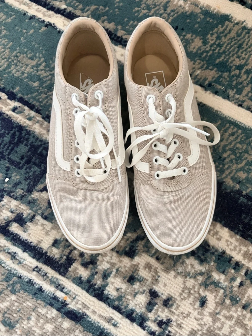 EUC Vans women’s size 10 Ward Lo Sneakers in “Taupe” - Picture 7 of 8